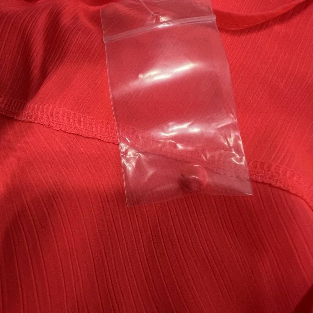 NEW! Intimately Free People Hang On Halter Neon Pink Slip‎ Dress Large Sexy $50